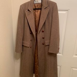 Vintage Wool Blazer Coat